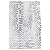 Sac Cadeau Moyen Impression de serpent argenté (Dos)