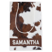 Sac Cadeau Moyen Impression de vache Extraordinaire (Devant)