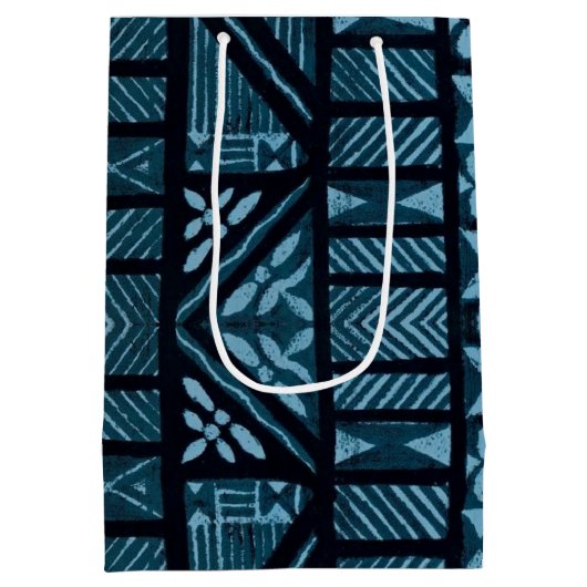 Sac Cadeau Moyen Impression hawaïenne (Dos)