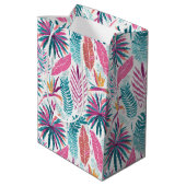 Sac Cadeau Moyen Imprimé hawaïen (Dos Angle)