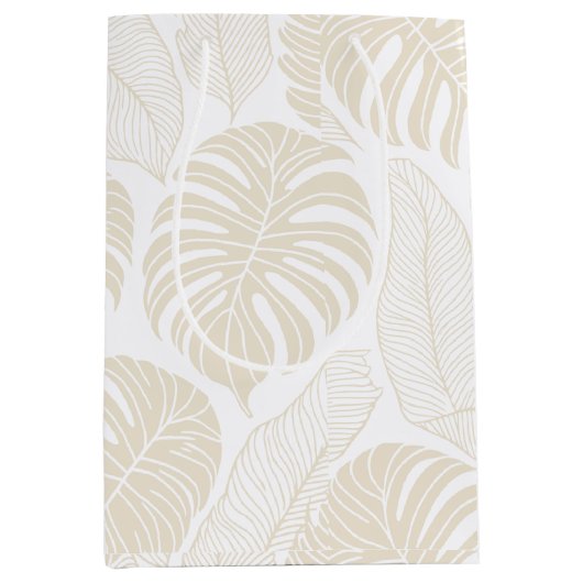 Sac Cadeau Moyen Imprimé hawaïen (Devant)