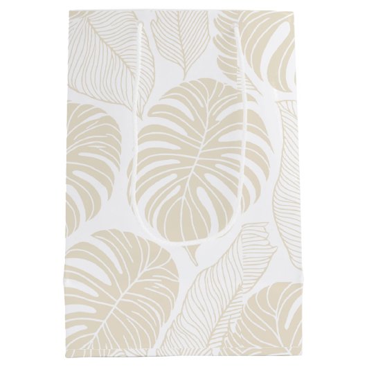 Sac Cadeau Moyen Imprimé hawaïen (Dos)