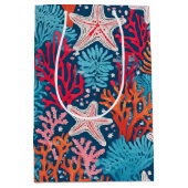 Sac Cadeau Moyen Imprimé hawaïen (Devant)