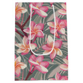 Sac Cadeau Moyen Imprimé hawaïen (Dos)