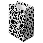 Sac Cadeau Moyen Imprimer Vache de ferme de campagne (Devant Angle)