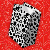 Sac Cadeau Moyen Imprimer Vache de ferme de campagne