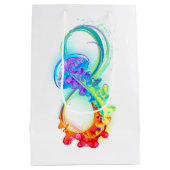 Sac Cadeau Moyen Infinity avec méduse arc-en-ciel (Dos)