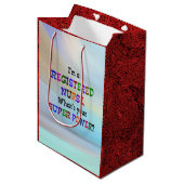 Sac Cadeau Moyen Infirmière inscrite (Devant Angle)