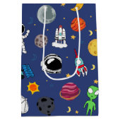 Sac Cadeau Moyen Invasion complète de l'espace couleur (Dos)