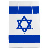 Sac Cadeau Moyen Israël drapeau patriotique moderne (Dos)