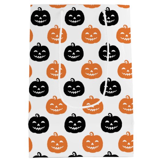 Sac Cadeau Moyen Jack-O-Lantern (Dos)