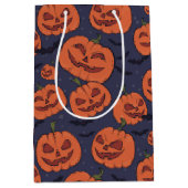 Sac Cadeau Moyen Jack-O-Lantern (Devant)