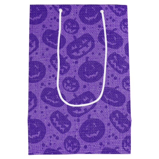 Sac Cadeau Moyen Jack-O-Lantern (Dos)