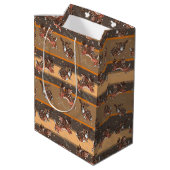 Sac Cadeau Moyen Jackalope sautant  (Dos Angle)
