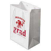 Sac Cadeau Moyen Jacksonville State University JAX State Gamecocks (Dos Angle)