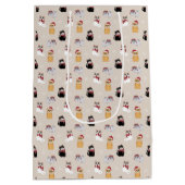 Sac Cadeau Moyen J'adore mes chats (Dos)