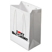 SAC CADEAU MOYEN J'AIME MON BANDICOOT (Devant Angle)