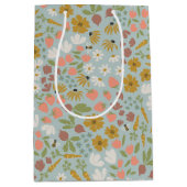 Sac Cadeau Moyen Jardin de printemps (Devant)