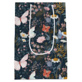 Sac Cadeau Moyen Jardin des papillons (Dos)