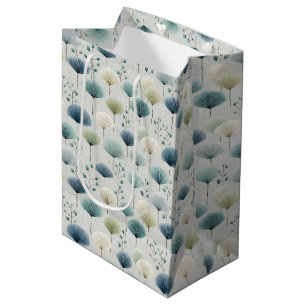 Sac Cadeau Moyen Jardin Floral de Pluie Serein (5)