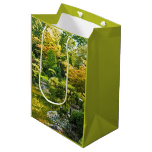 Sac Cadeau Moyen Jardin Japonais - Esthétique Traditionnelle