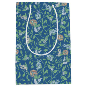 Sac Cadeau Moyen Jardin printanier Fête des mères Nid de rouge-gorg