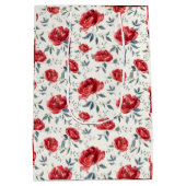 Sac Cadeau Moyen Jardin radieux de motif de confiance (Dos)