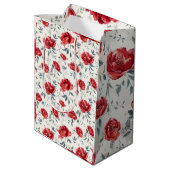 Sac Cadeau Moyen Jardin radieux de motif de confiance (Dos Angle)