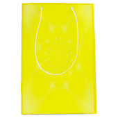 Sac Cadeau Moyen Jaune pétillant (Devant)
