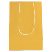 Sac Cadeau Moyen Jaune Uni Multi-usage (Dos)