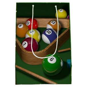 Sac Cadeau Moyen Jeu de billard