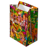 Sac Cadeau Moyen jeu de société (Devant Angle)