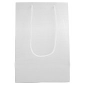 Sac Cadeau Moyen Jeu de tambour Monogramme Argent (Dos)