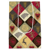 Sac Cadeau Moyen Jeu de Trones Motif sigil (Dos)