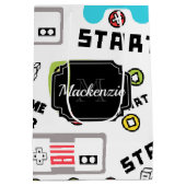 Sac Cadeau Moyen Jeu vidéo Retro (Dos)