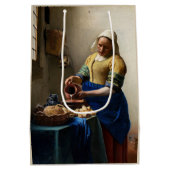 Sac Cadeau Moyen Johannes Vermeer - La Milkmaid (Dos)