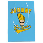 Sac Cadeau Moyen Johnny Bravo Collegiate Graphic (Devant)