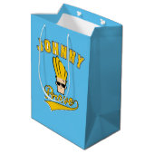 Sac Cadeau Moyen Johnny Bravo Collegiate Graphic (Dos Angle)