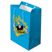 Sac Cadeau Moyen Johnny Bravo Graphisme sportif (Dos Angle)
