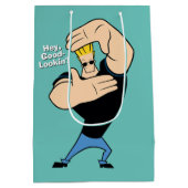 Sac Cadeau Moyen Johnny Bravo Picture Frame Pose (Dos)