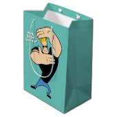 Sac Cadeau Moyen Johnny Bravo Picture Frame Pose (Dos Angle)
