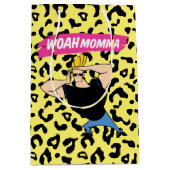 Sac Cadeau Moyen Johnny Bravo - Woah Momma (Devant)
