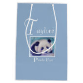 Sac Cadeau Moyen Joli Panda Bear (Dos)