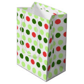 Sac Cadeau Moyen Jolly Holiday Polka Dot (Dos Angle)