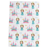 Sac Cadeau Moyen Jote Princess Pink Castle Anniversaire (Dos)