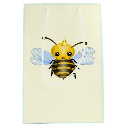 Sac Cadeau Moyen Jote reine abeille (Devant)