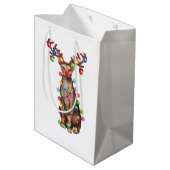 Sac Cadeau Moyen Jote Sphynx Amoureux des chats Funny Noël cadeau d (Dos Angle)