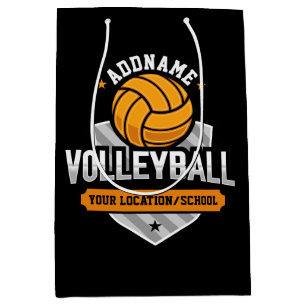 Sac Cadeau Moyen Joueur de l'équipe de volley-ball de l'école varsi