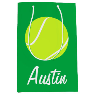 Sac Cadeau Moyen Joueur de tennis ou entraîneur de l'équipe de text