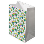 Sac Cadeau Moyen Jour de la Saint Patrick (Devant Angle)